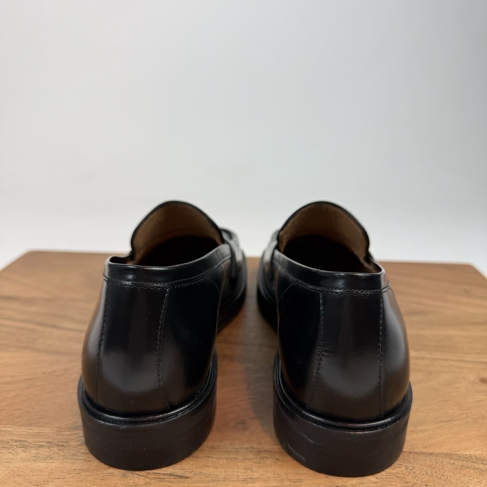 New $325 Women's Flattered Ilse Black Leather Penny Loafer Shoe Size 36 US 6 M - Picture 6 of 8